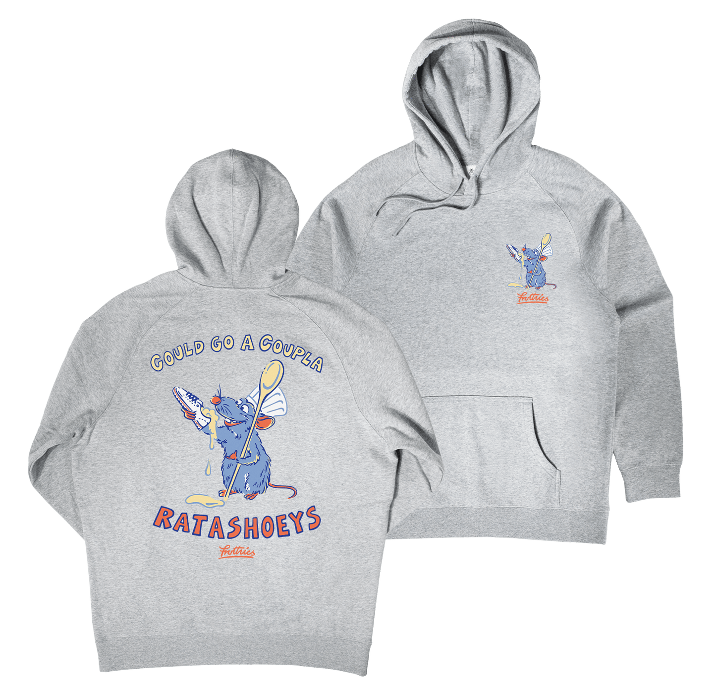 Ratashoeys Hoodie Grey