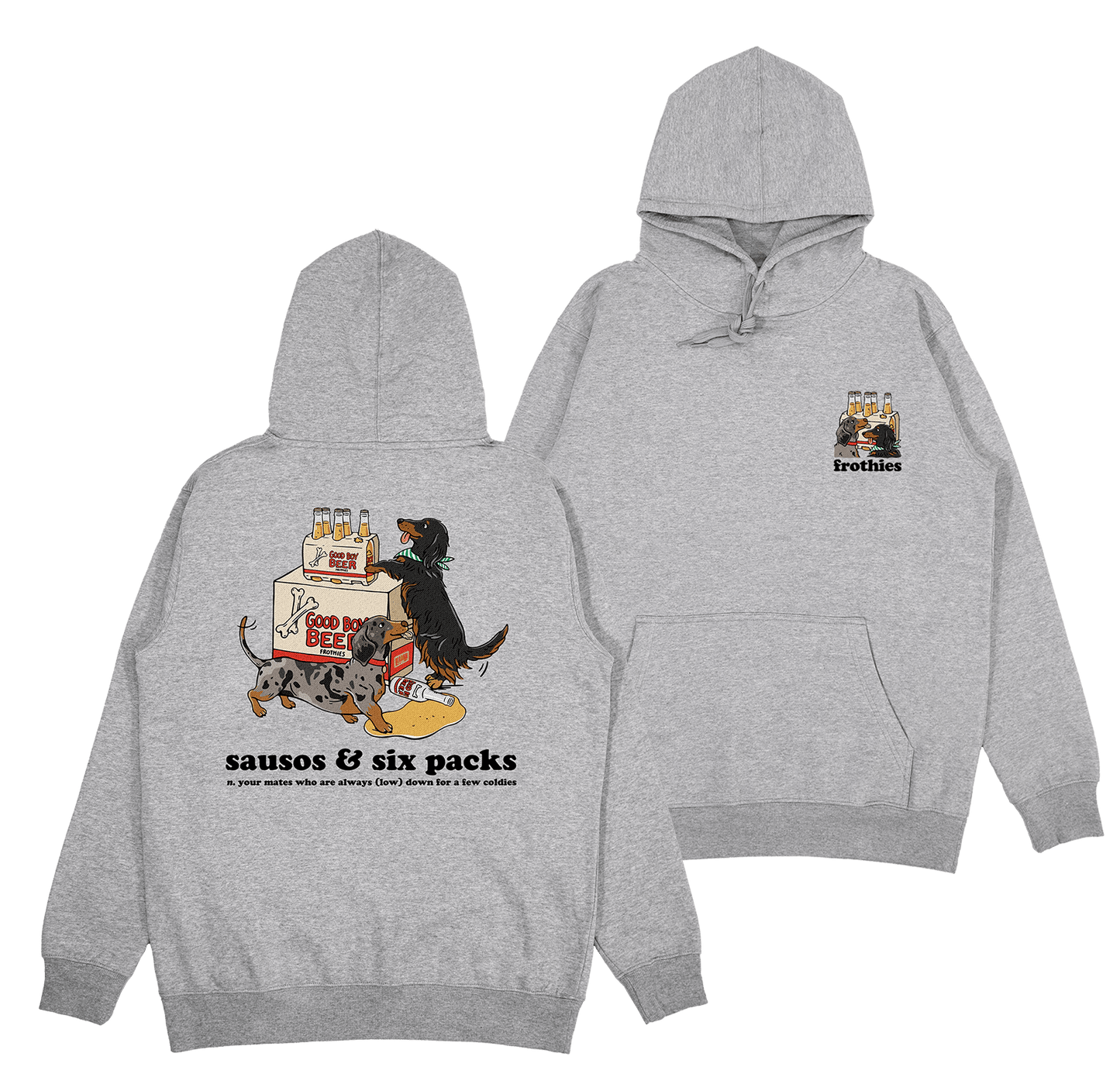 Sausos & Six-Packs Hoodie