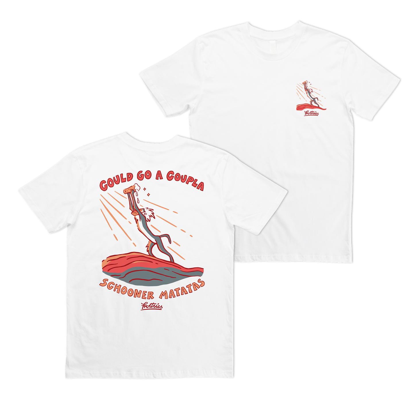 Schooner Matata Tee White