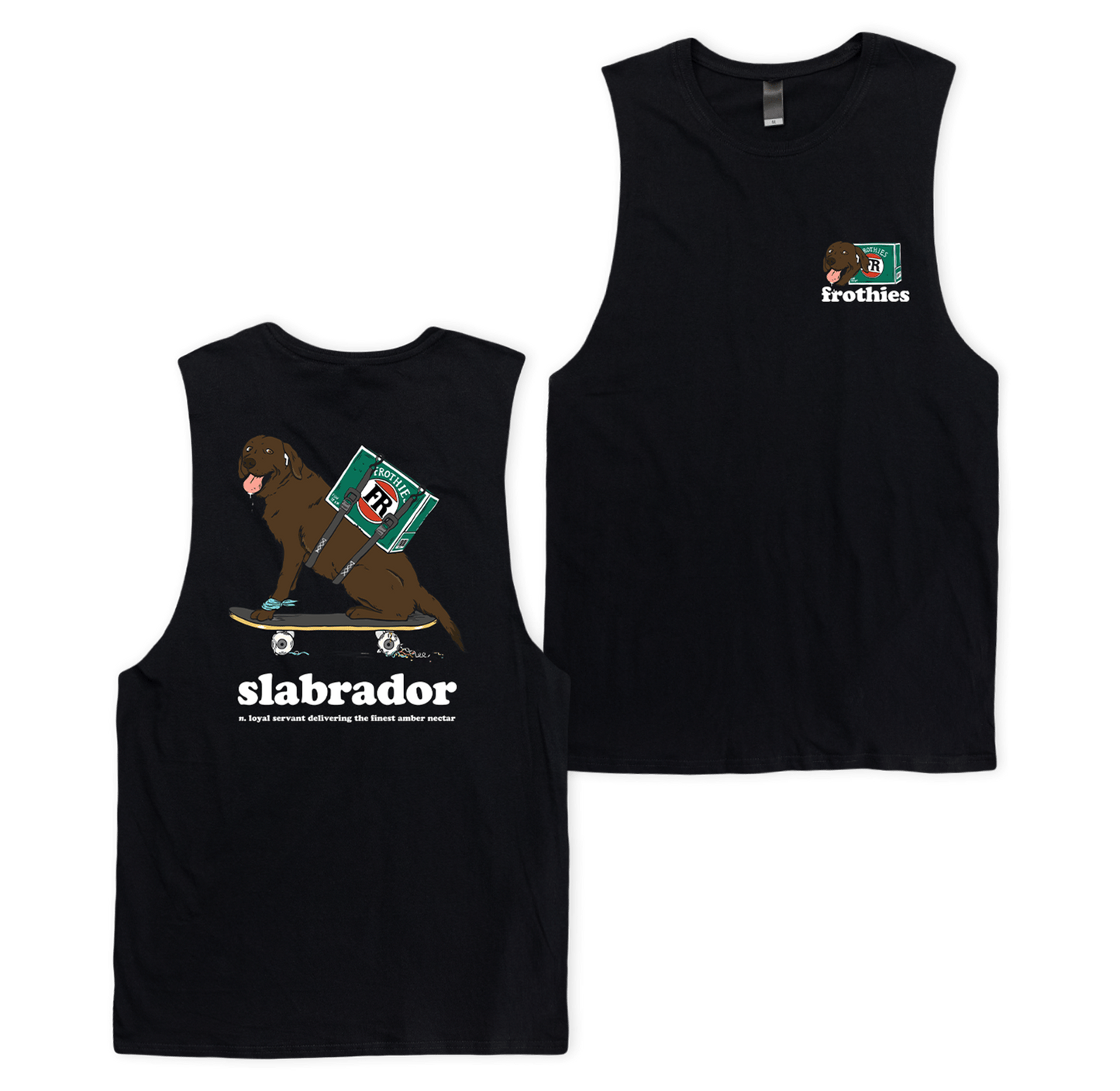 Slabrador Muscle Tee