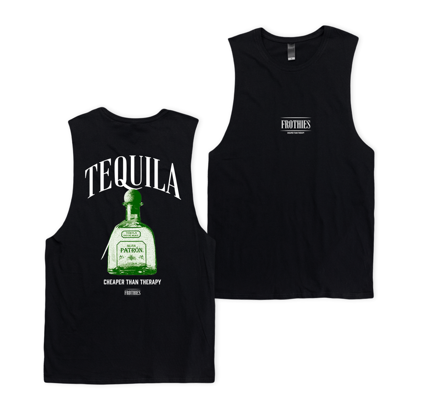 Tequila Muscle Tee Black