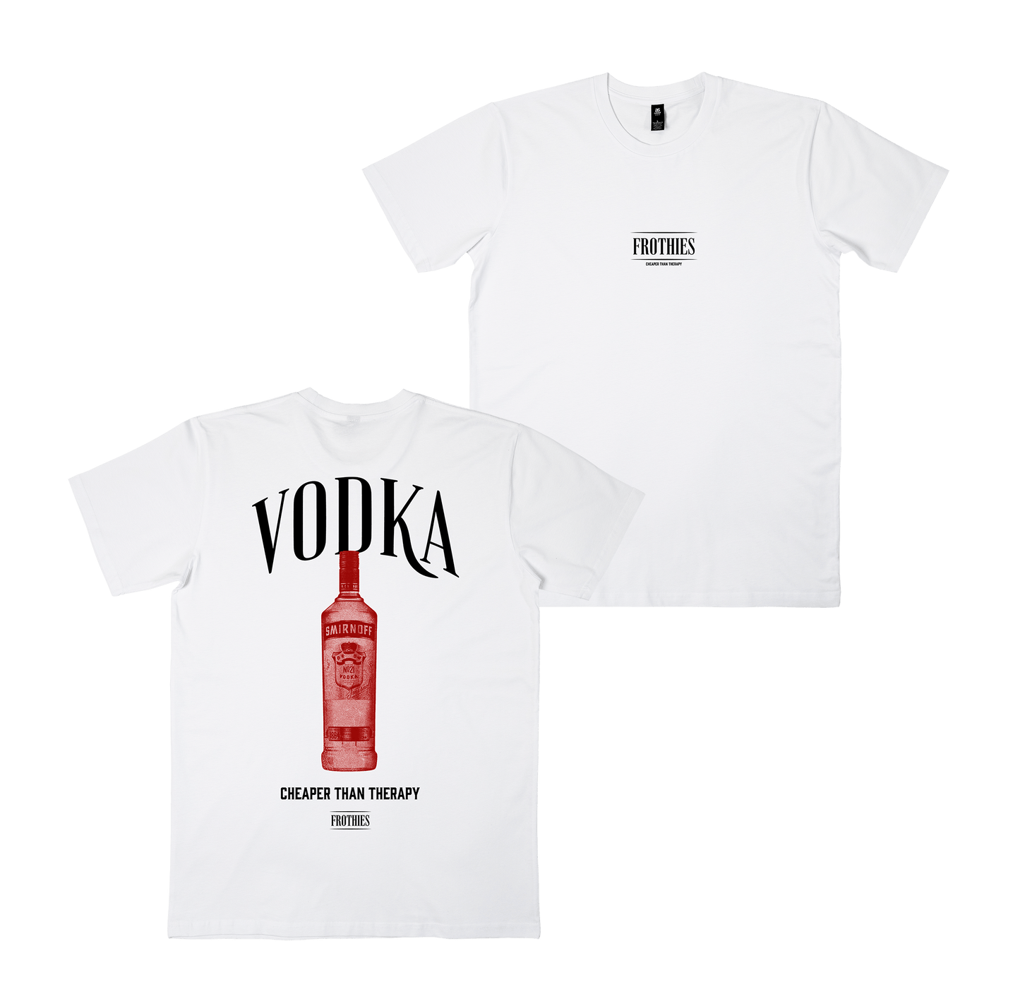 Vodka Tee White