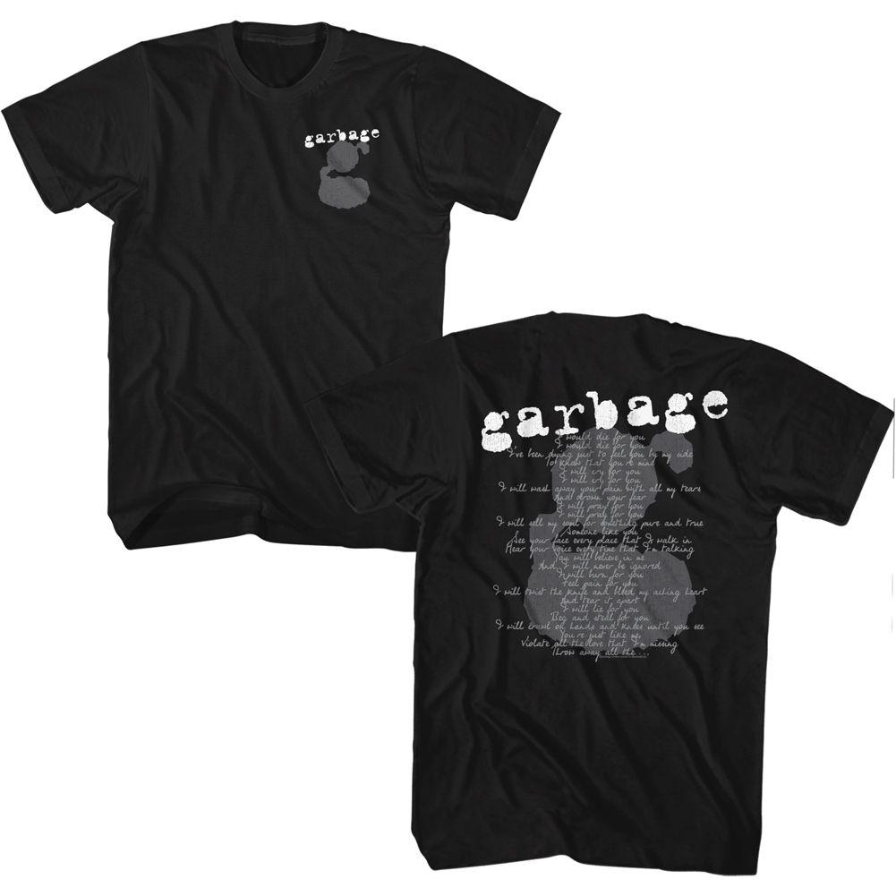 Garbage #1 Crush Lyrics T-Shirt