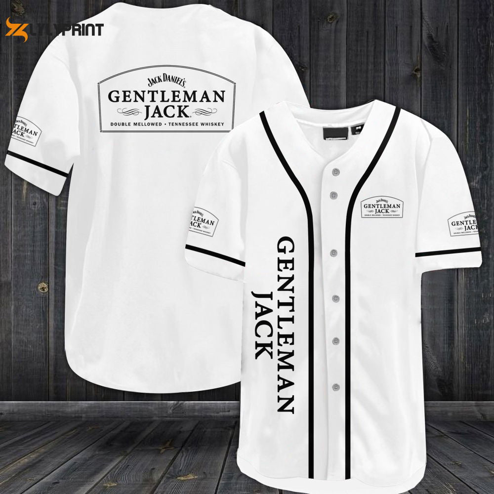 Gentleman Jack All Over Print Unisex Baseball Jersey - lylyprint.com