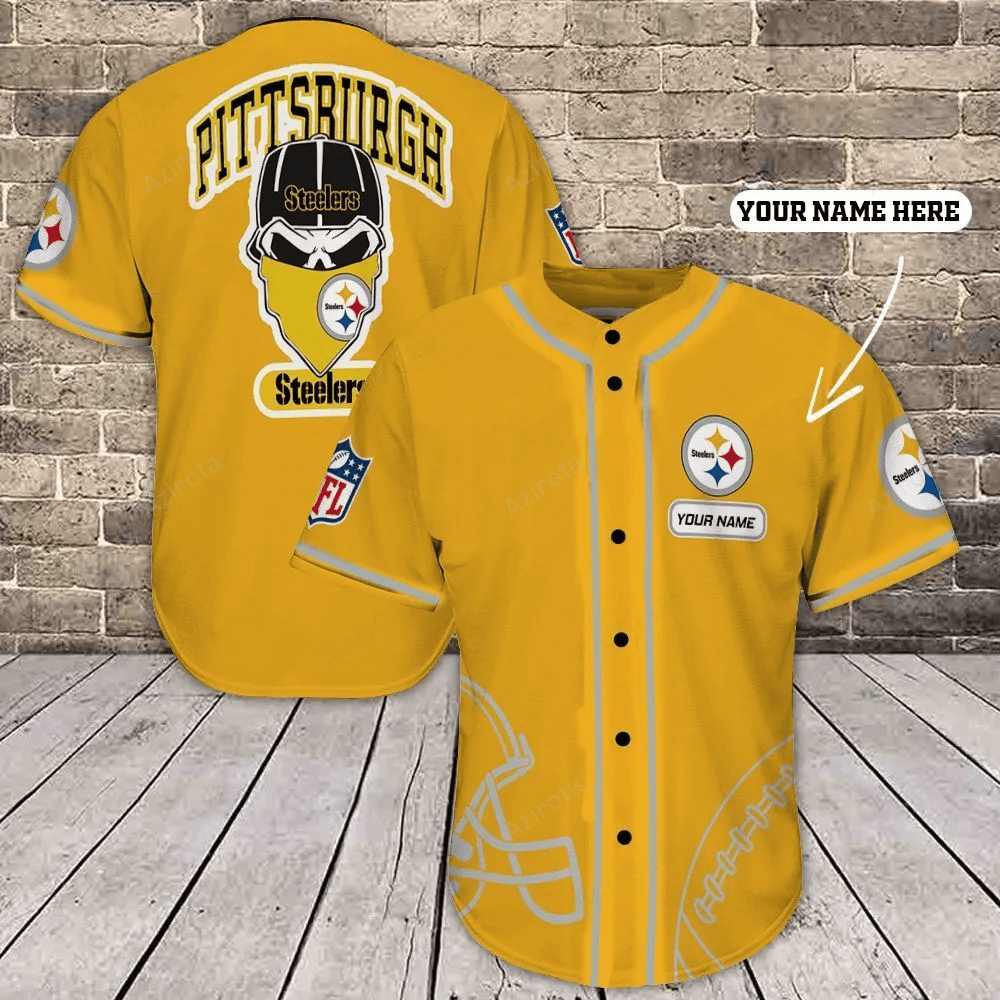 Pittsburgh Steelers Baseball Jersey 391