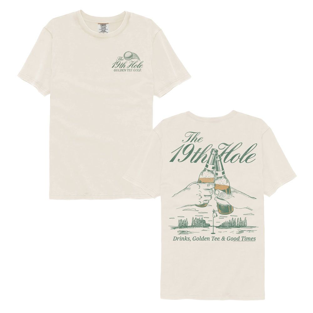 Golden Tee 19Th Hole F B Comfort Colors T-Shirt