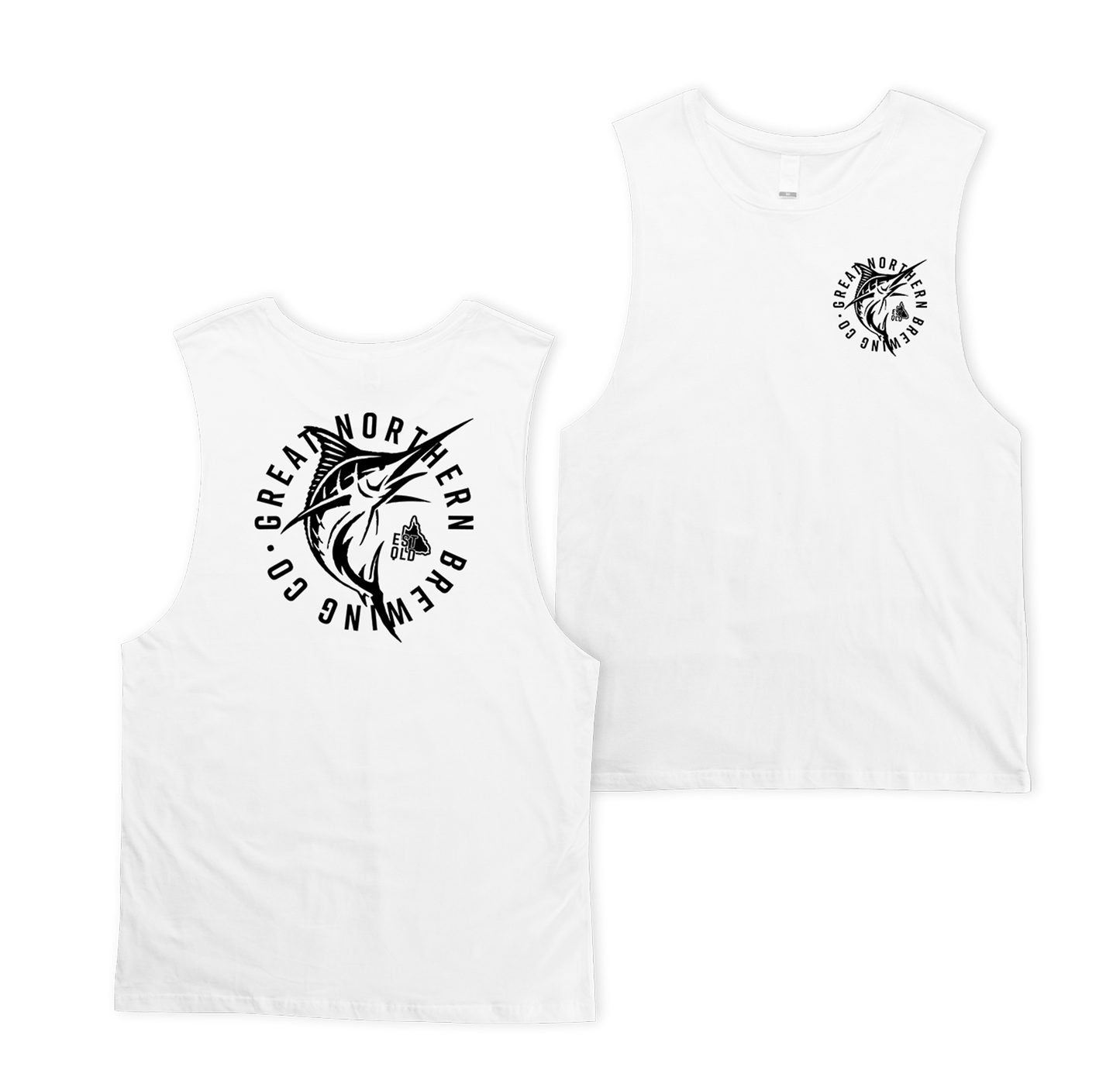 GN Stamp Muscle Tee