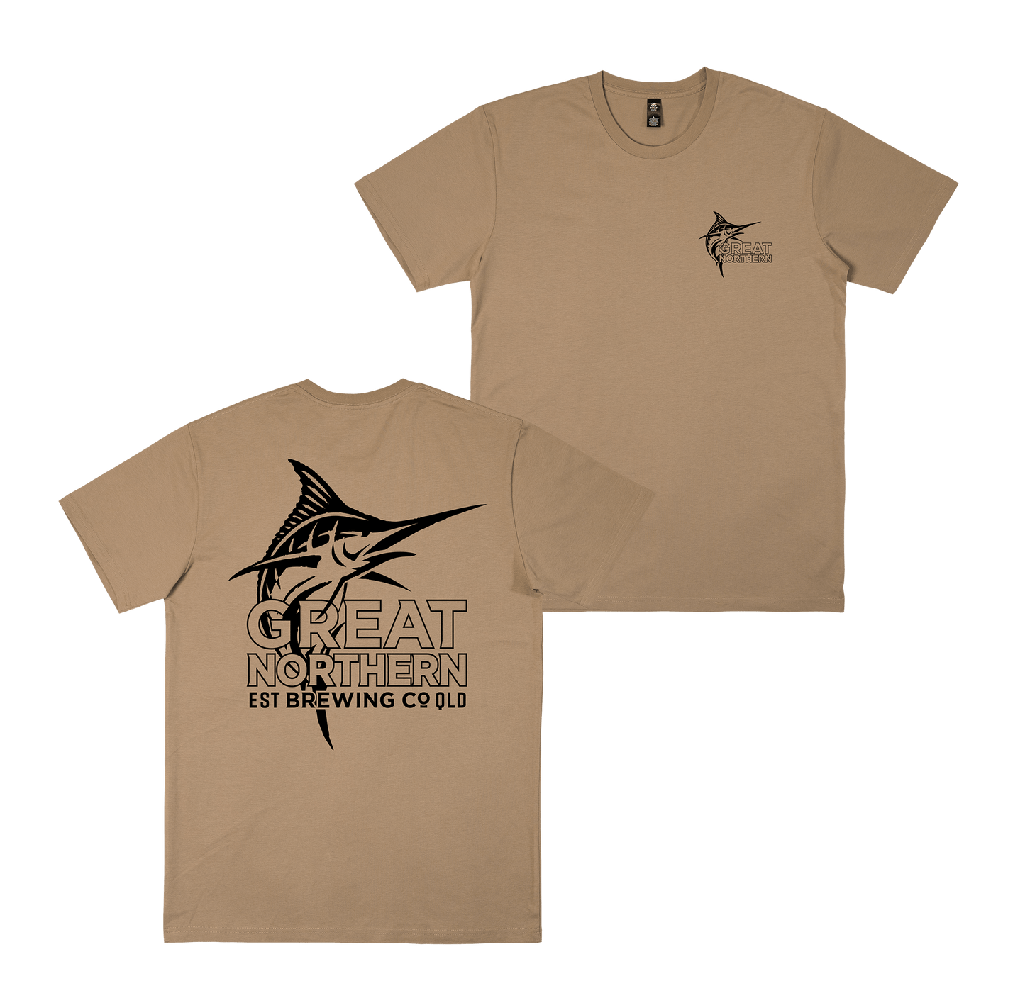 Keyline Tee Tan