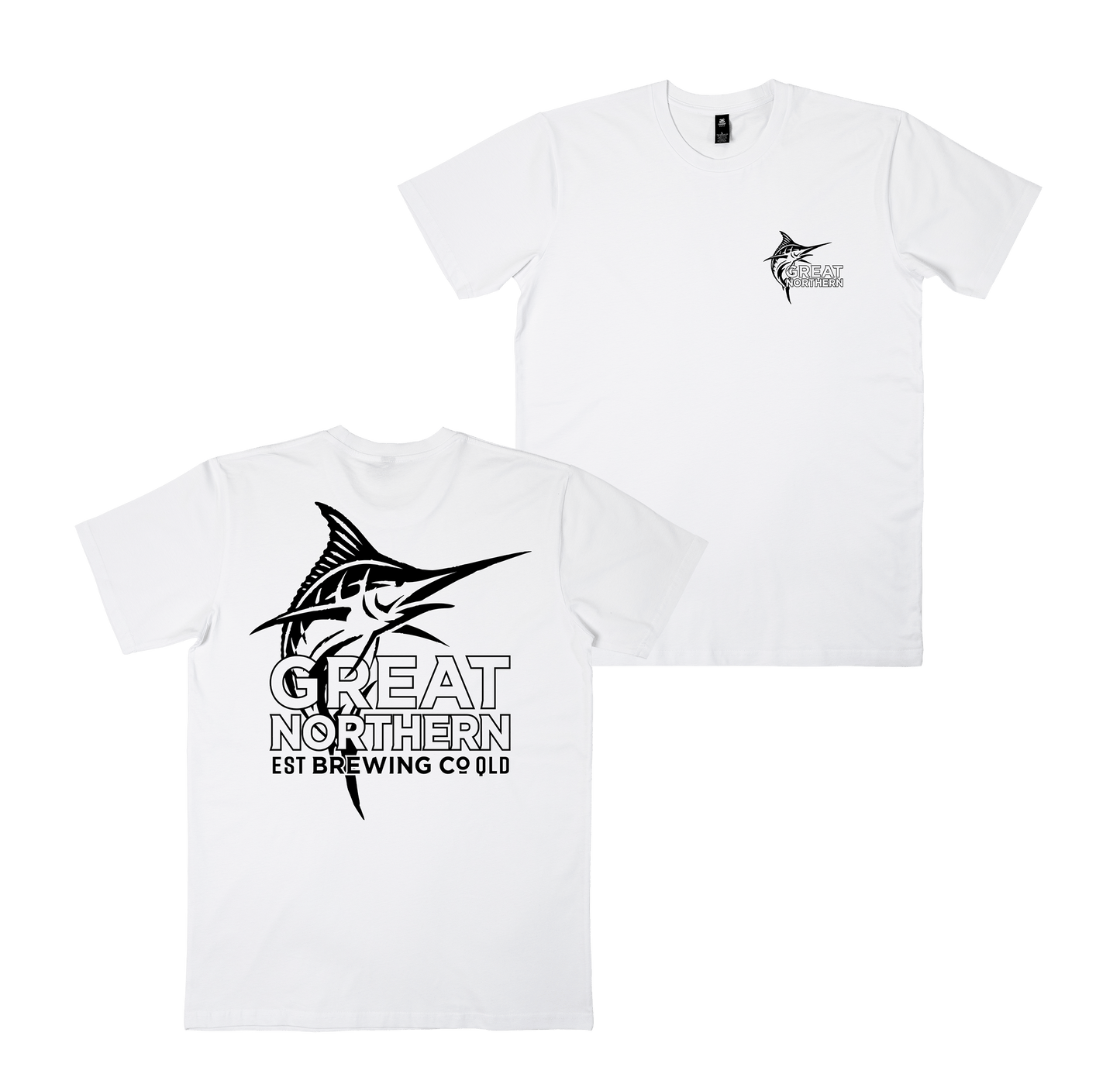 Keyline Tee White