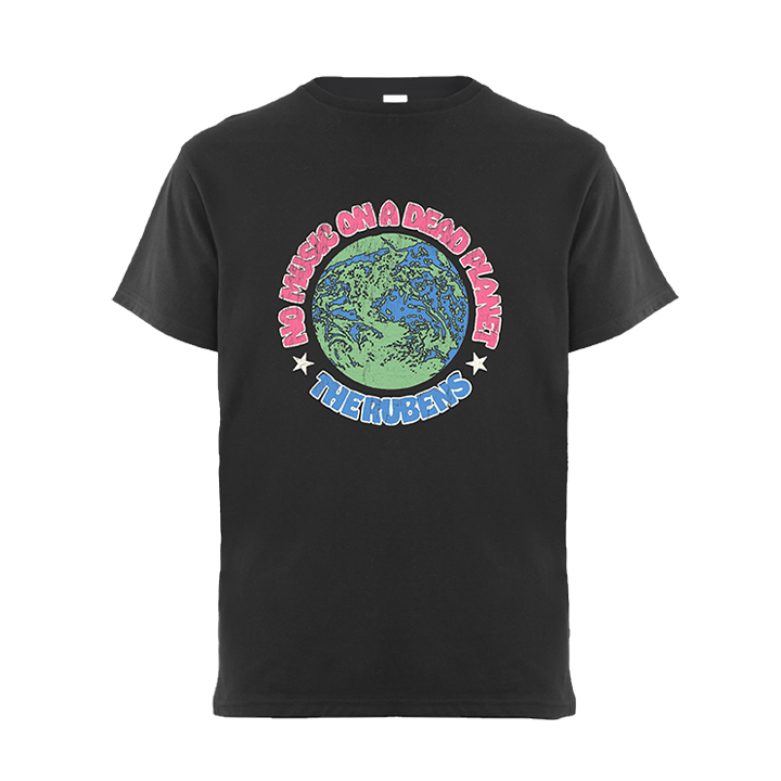 The Rubens / No Music On A Dead Planet Tee (Black)