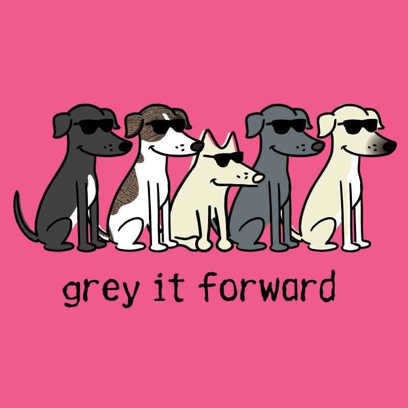 Grey It Forward - Ladies T-Shirt V-Neck