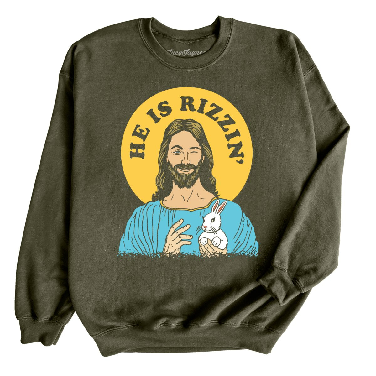 He Is Rizzin' Sweatshirt