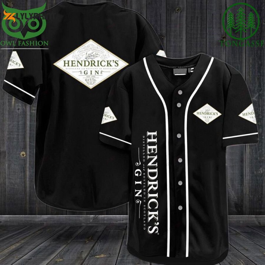 Hendrick?s Gin Baseball Jersey Shirt - lylyprint.com