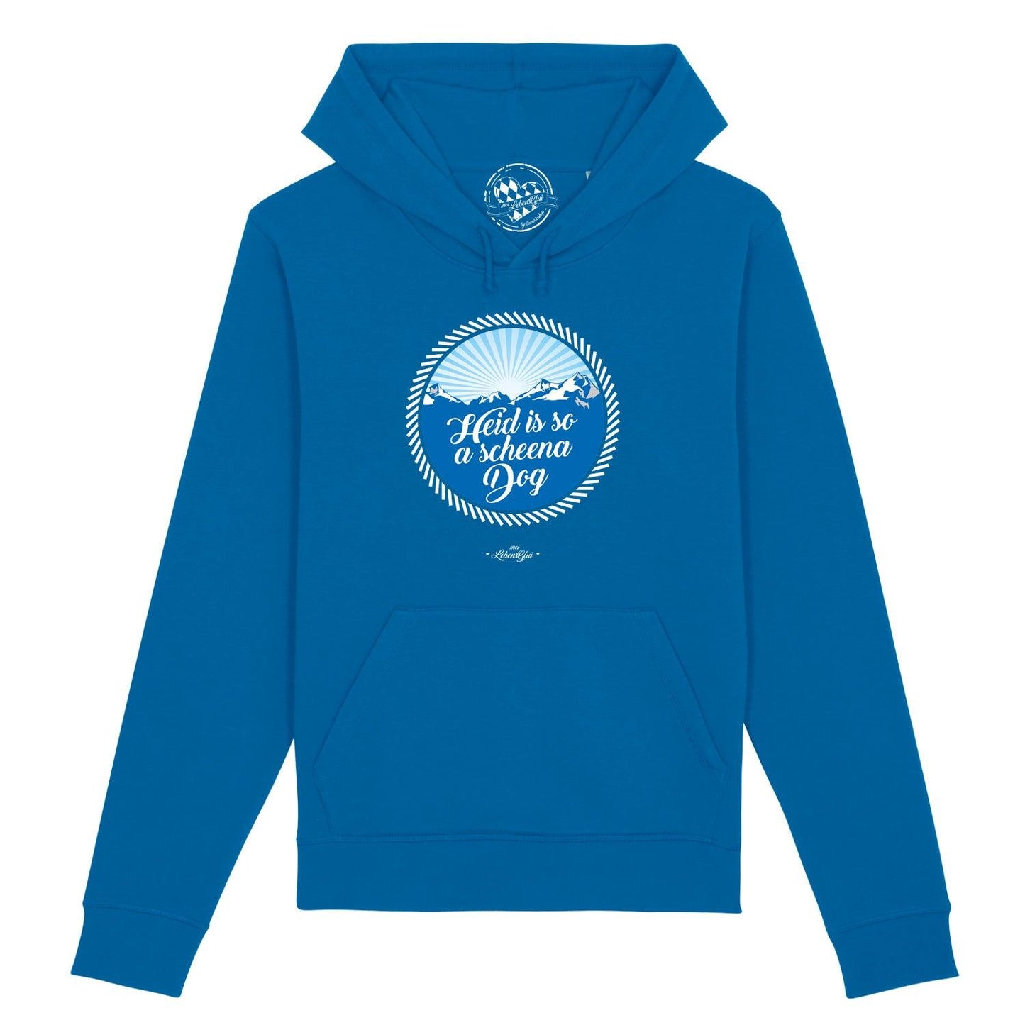 Herren Hoodie "So a scheena Dog"