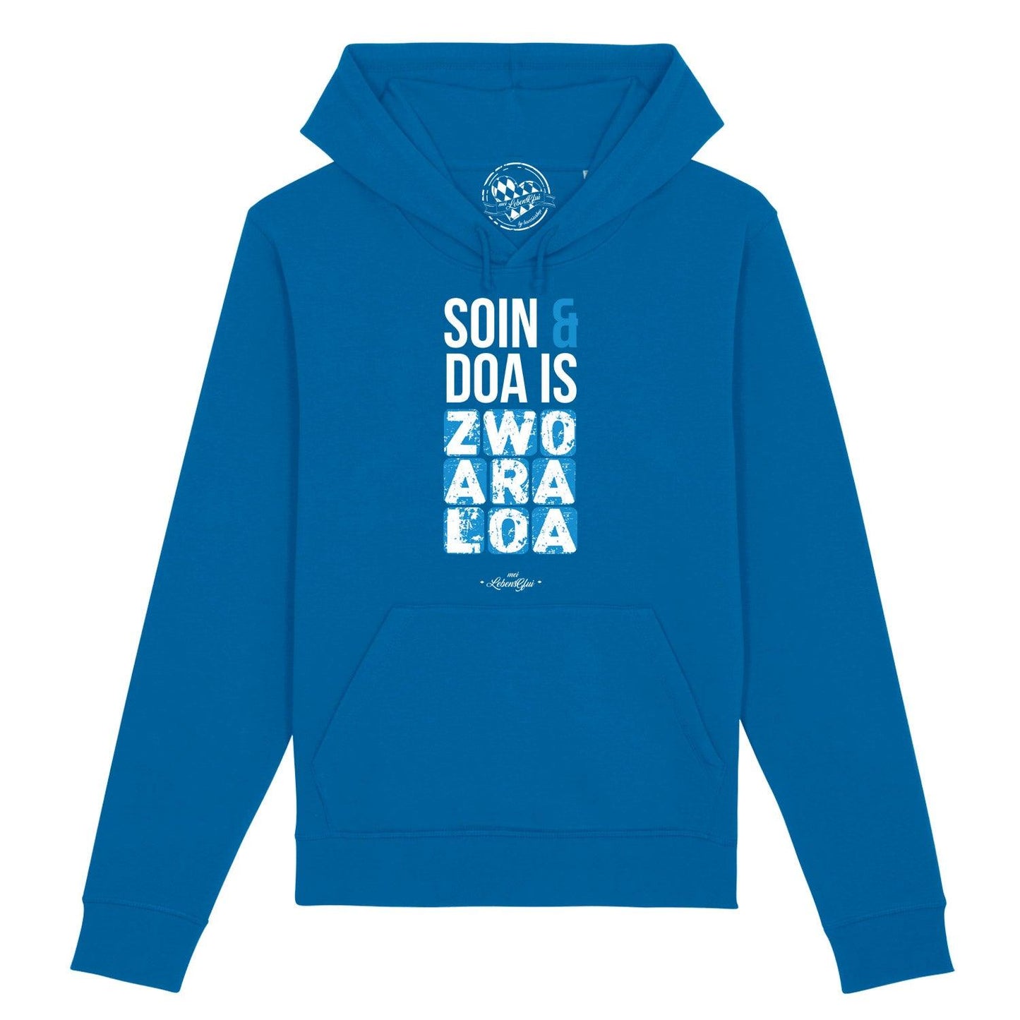 Herren Hoodie "Soin und doa"