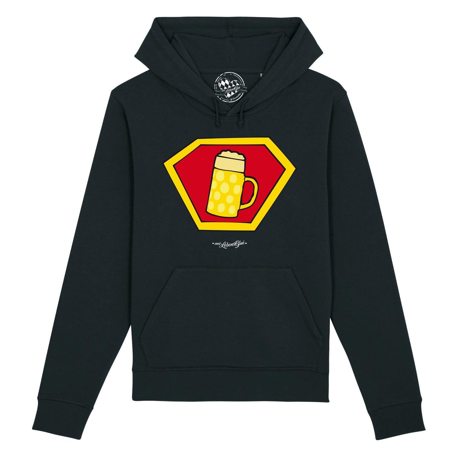 Herren Hoodie "Super-Bierkrug"
