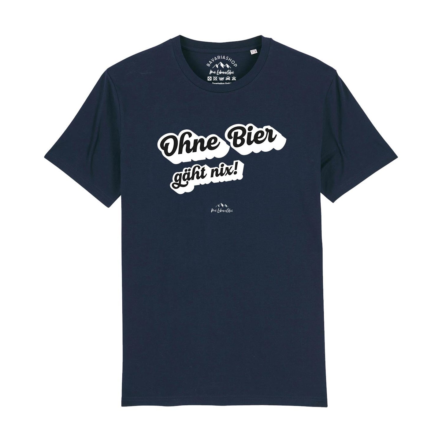 Herren T-Shirt "Ohne Bier gäht nix!"