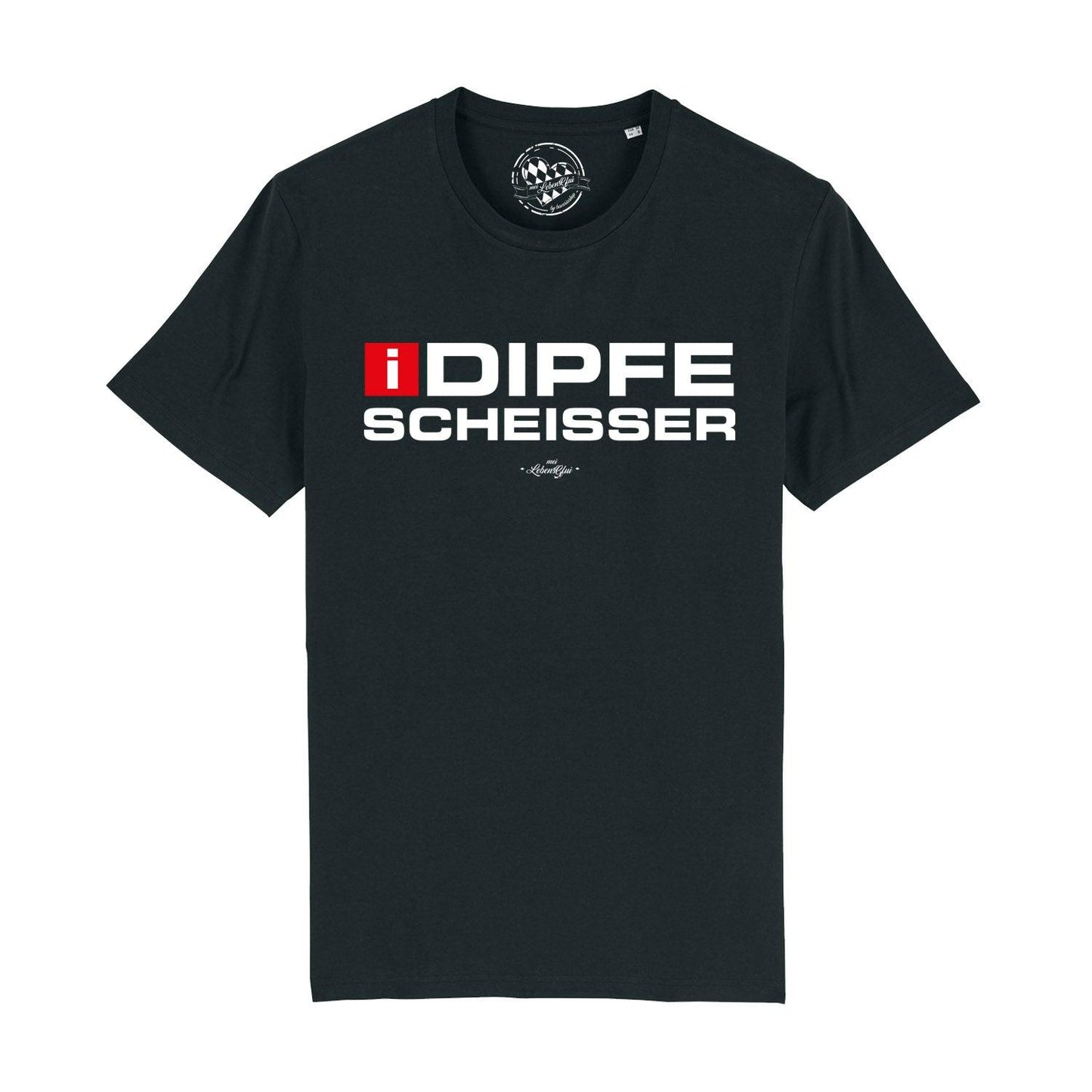Herren T-Shirt "I-Dipfescheißer"