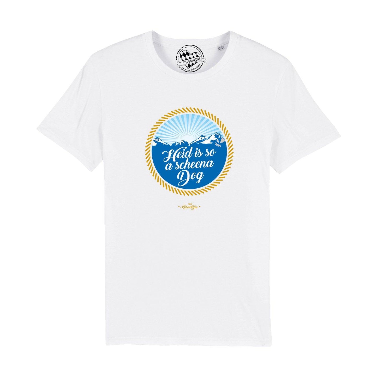 Herren T-Shirt "So a scheena Dog"