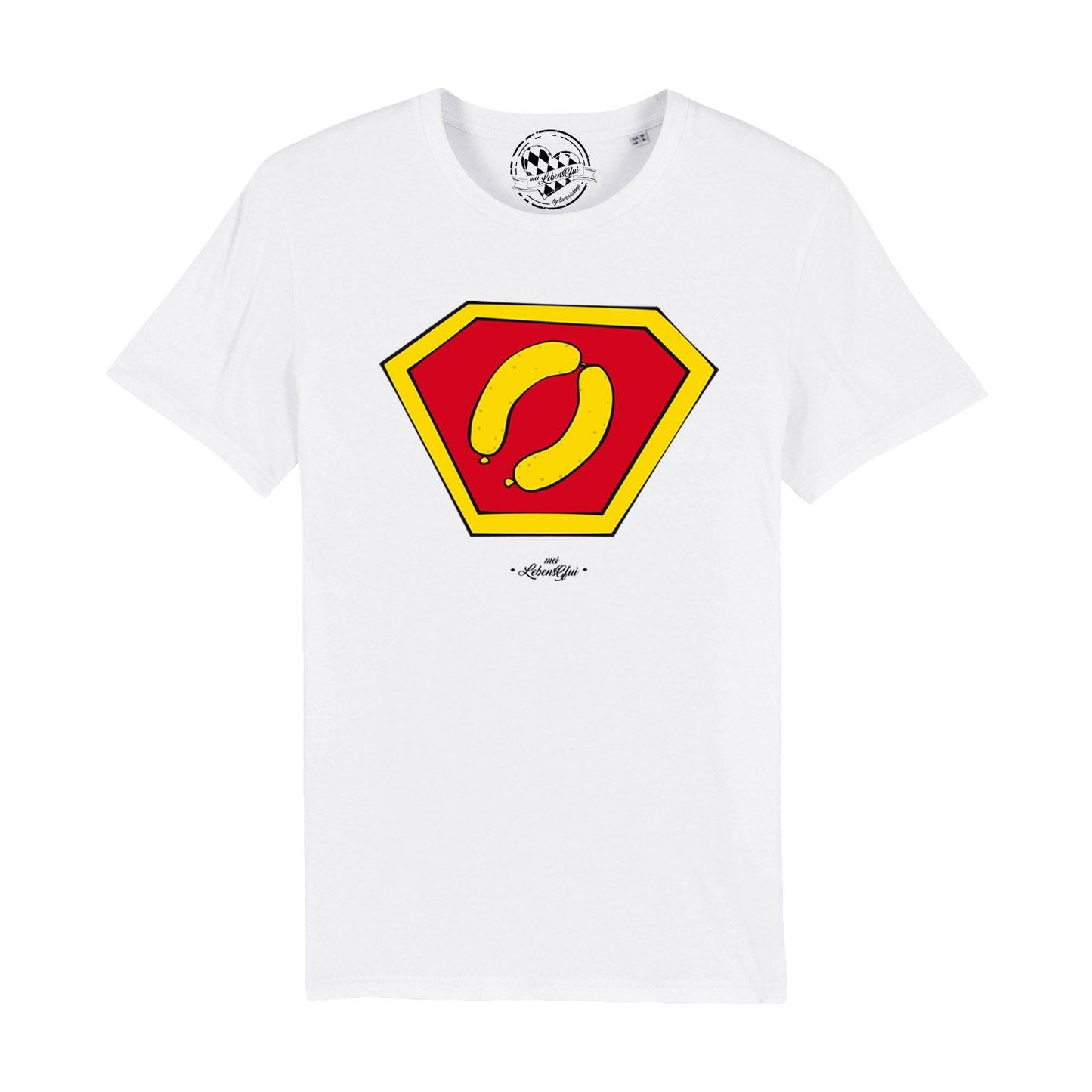 Herren T-Shirt "Super-Weißwurscht"