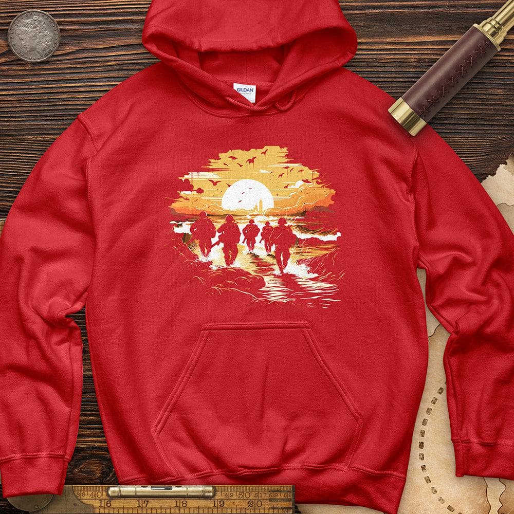 Military Vector Illustration Hoodie