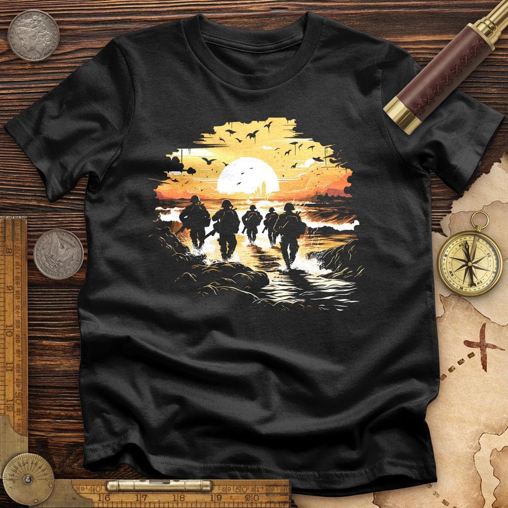 Military Vector Illustration T-Shirt