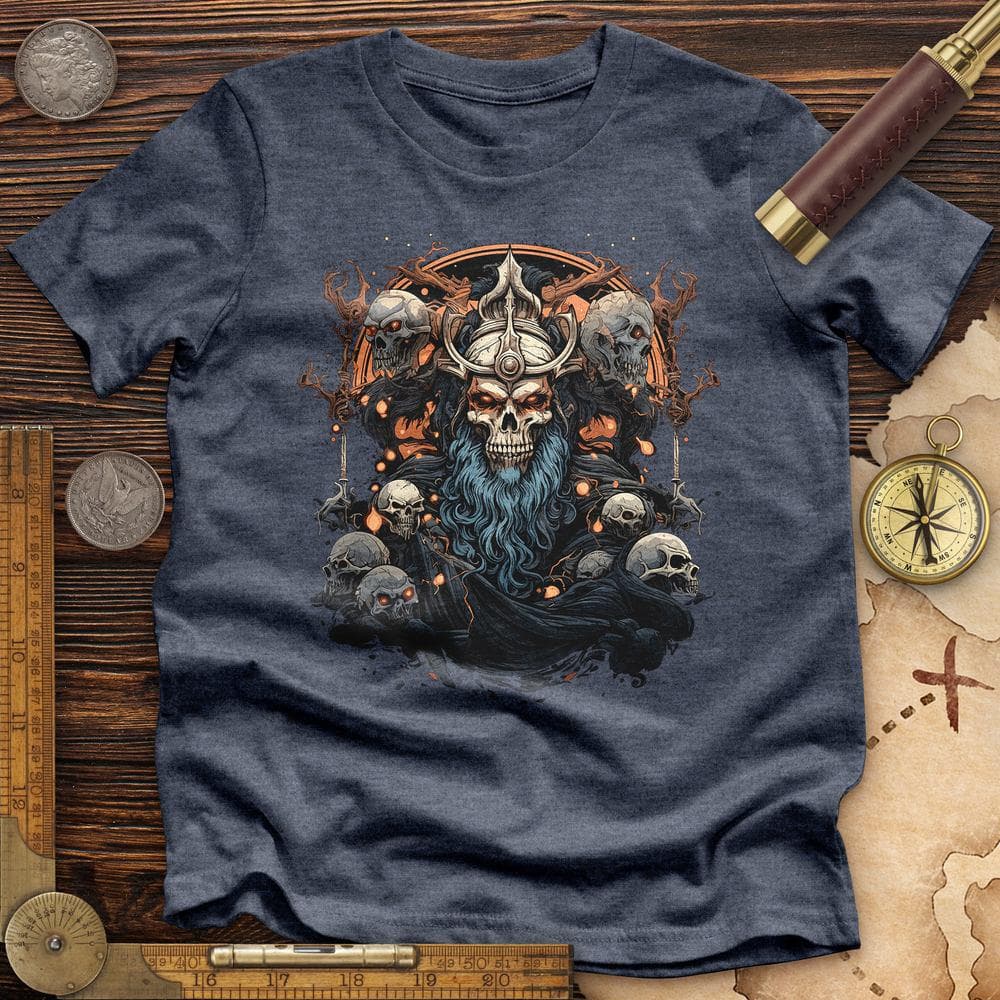 Satanic Skull Premium Quality Tee