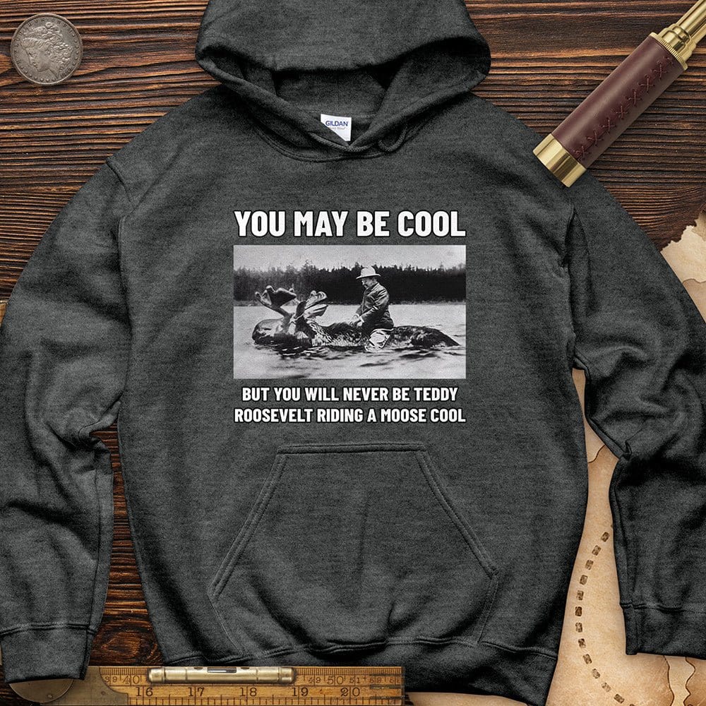 Teddy Riding Moose Hoodie