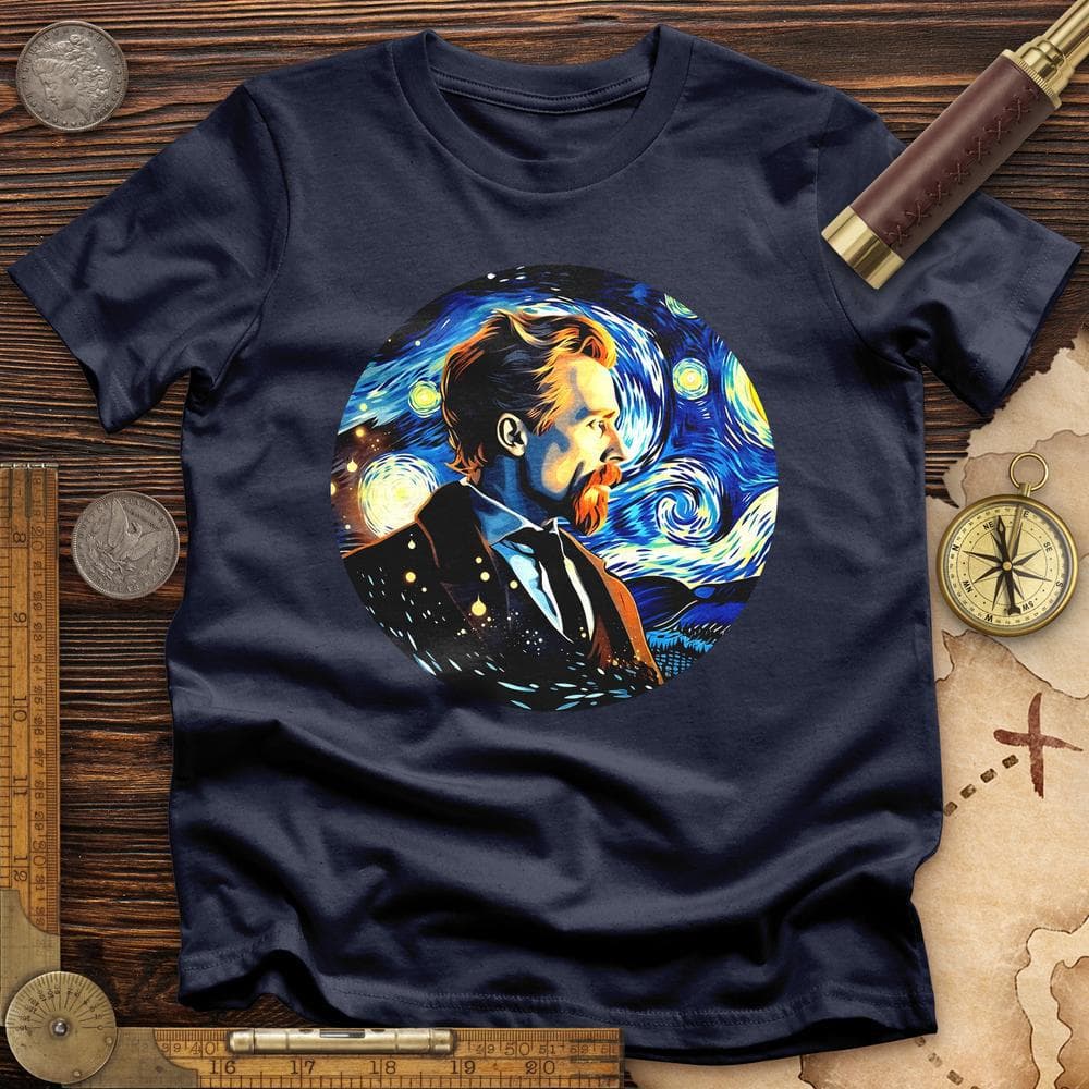 Van Gogh In Starry Night T-Shirt