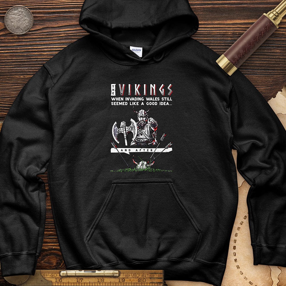 Vikings Never Defeated Wales Hoodie