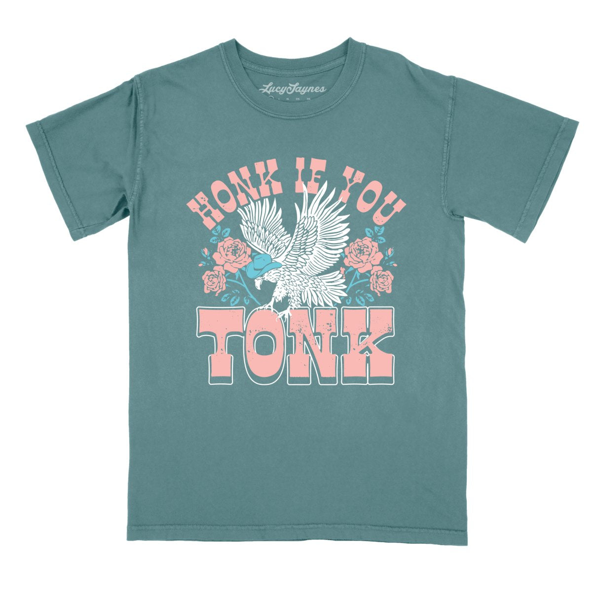 Honk if You Tonk Comfort Colors Tee