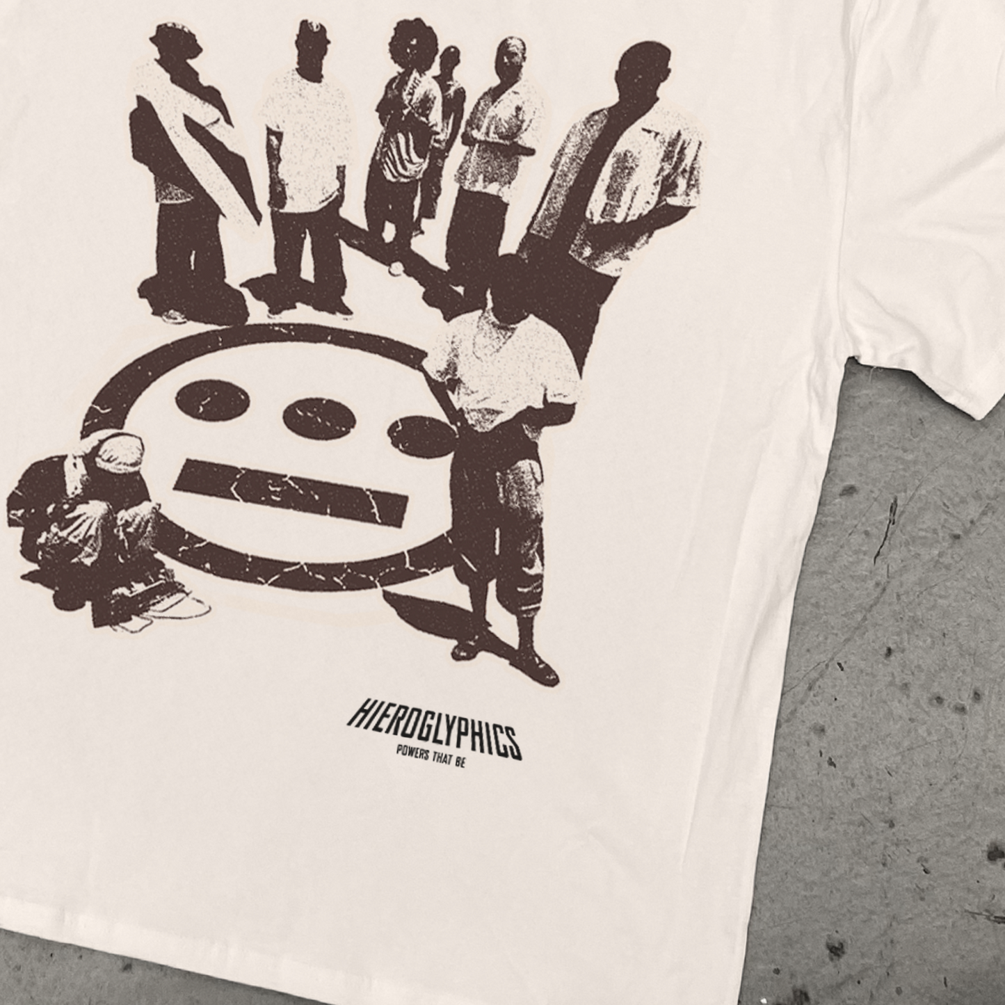 HIEROGLYPHICS 'POWERS THAT BE' HEAVY BONE TEE