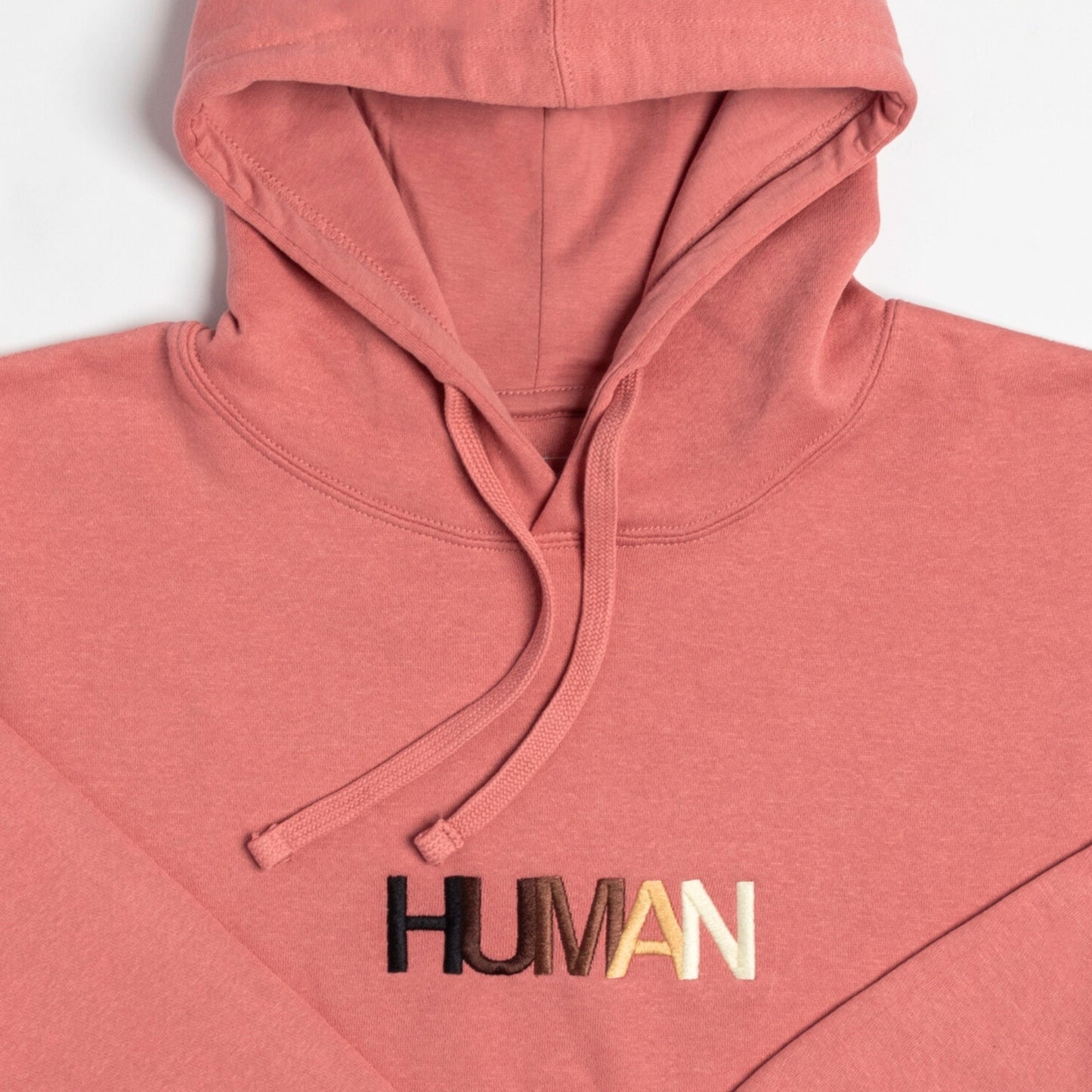 Human Embroidered Hoodie