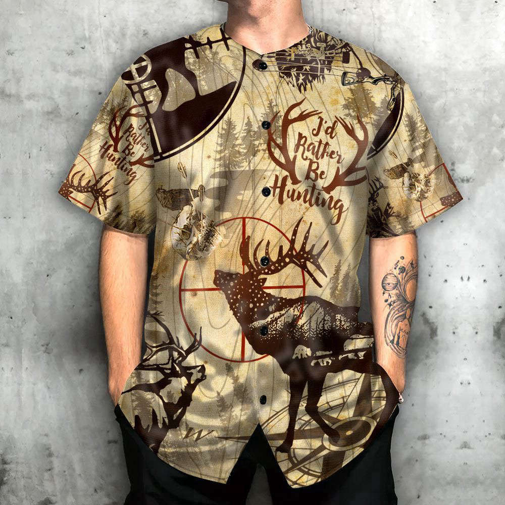Hunting Forest Hunting Lover Art - Baseball Jersey For Men Women, Baseball Jersey For Men Women For Baseball Fans - lylyprint.com