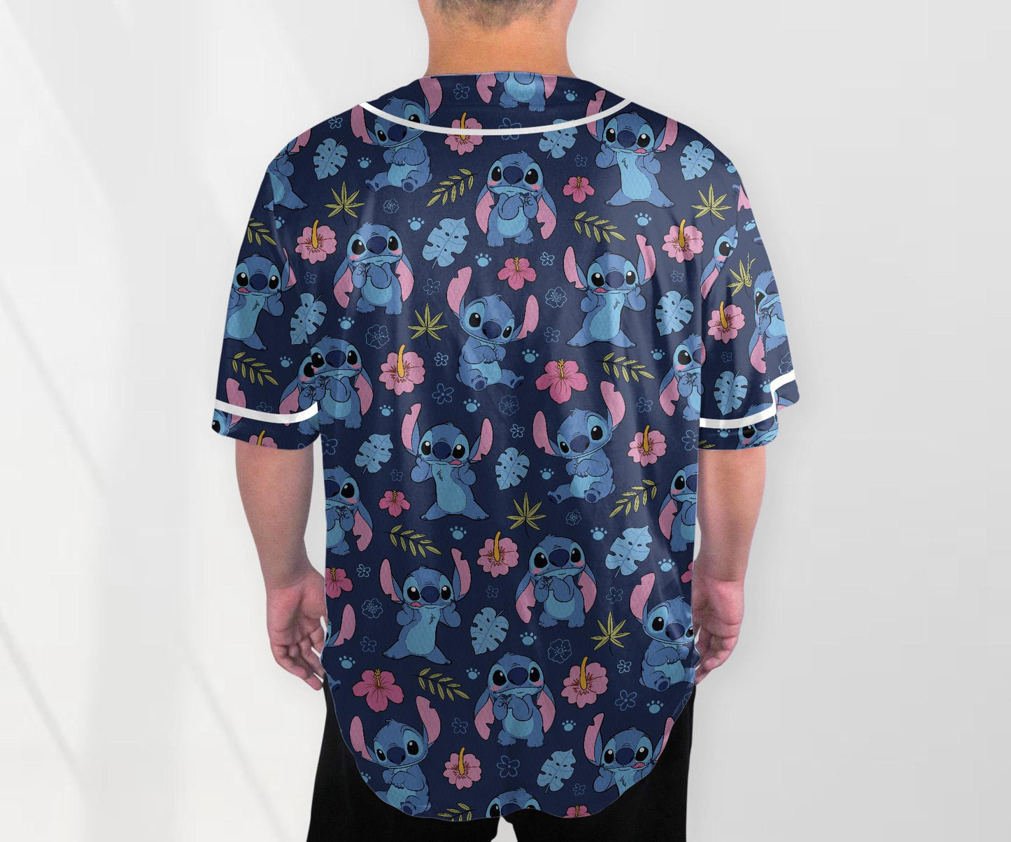 Lilo & Stitch Jersey Shirt Aloha Hawaii Baseball Jersey Stitch Family Shirt Stitch Shirt Gifts
