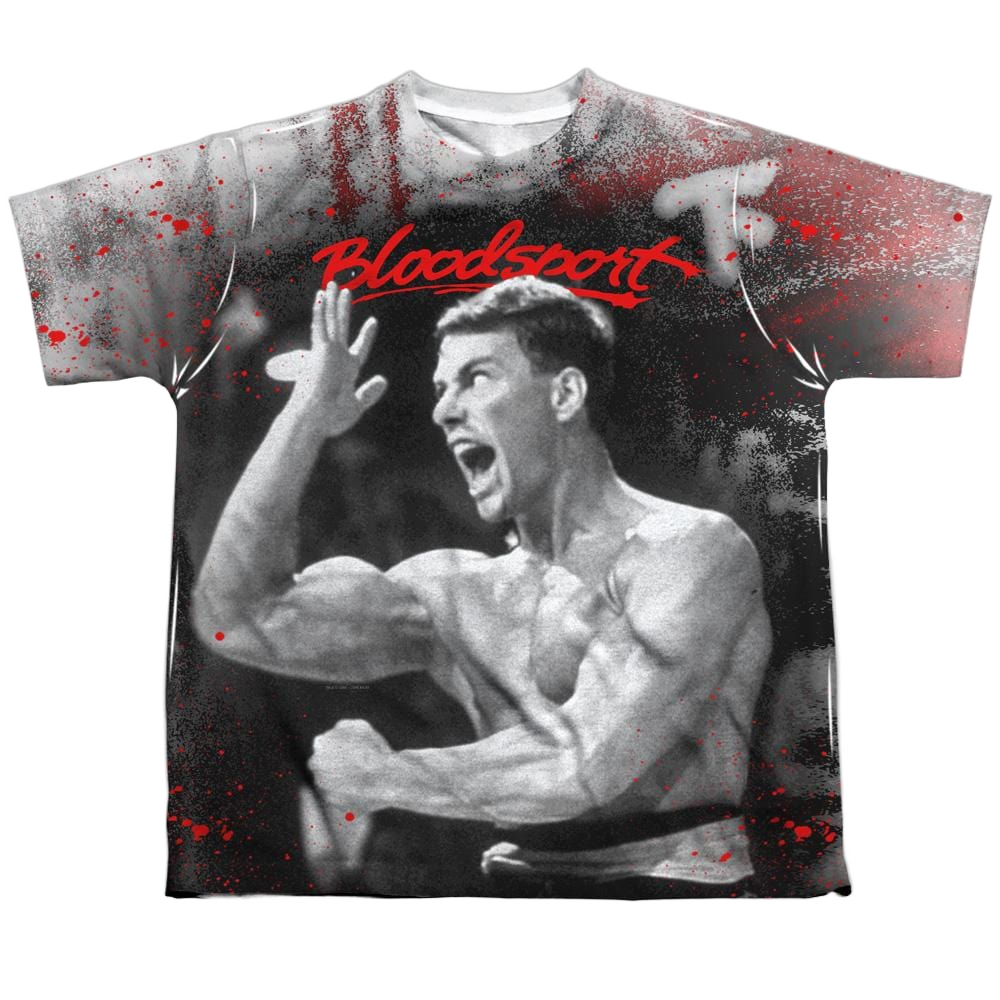 Bloodsport Intense Youth All Over Print 100% Poly T-Shirt
