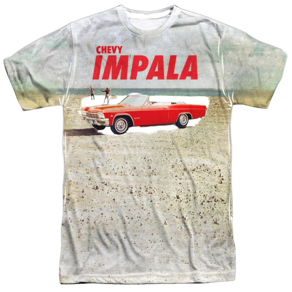 Chevy Beach Impala Adult All Over Print 100% Poly T-Shirt
