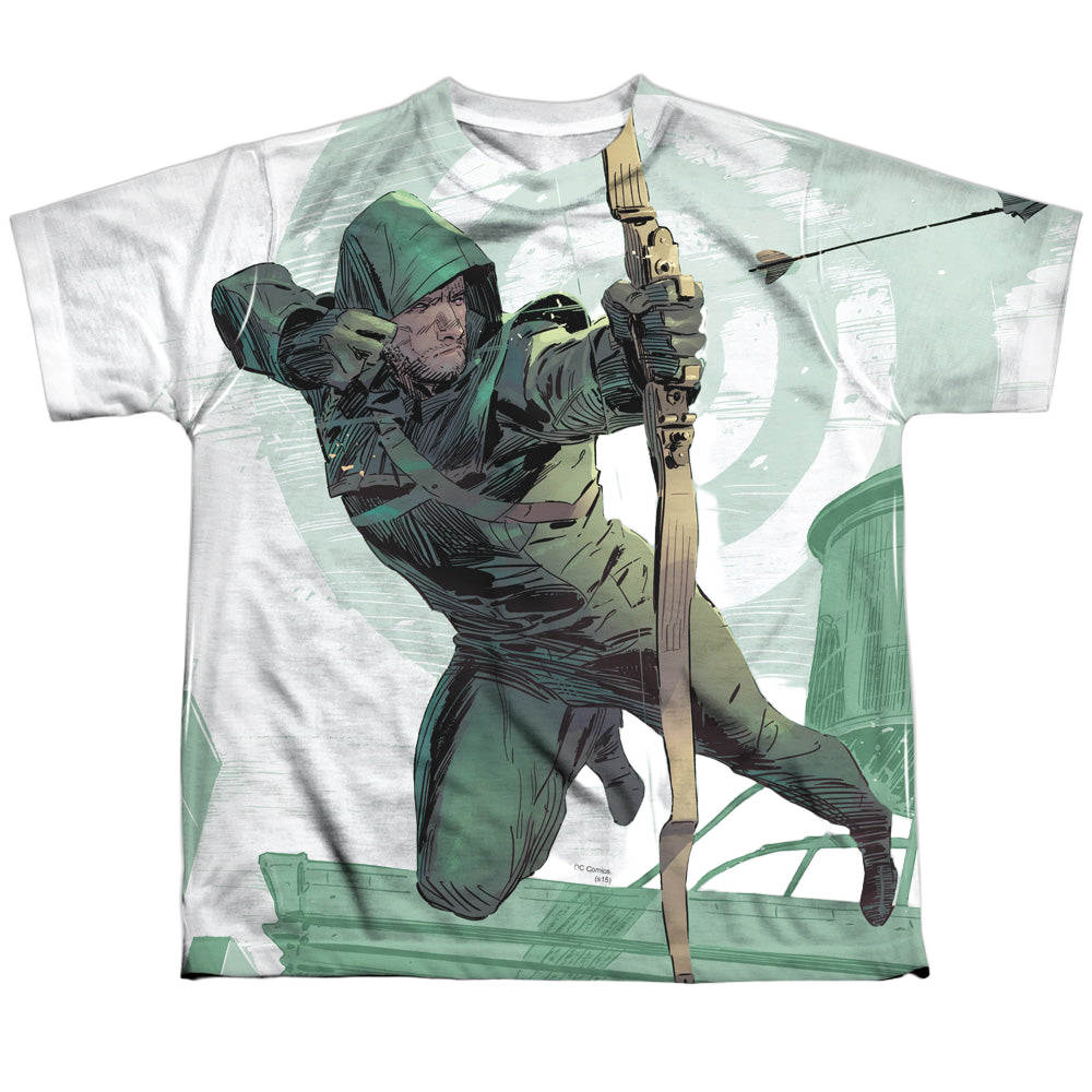 Arrow The Television Series City Bullseye - Youth All-Over Print T-Shirt