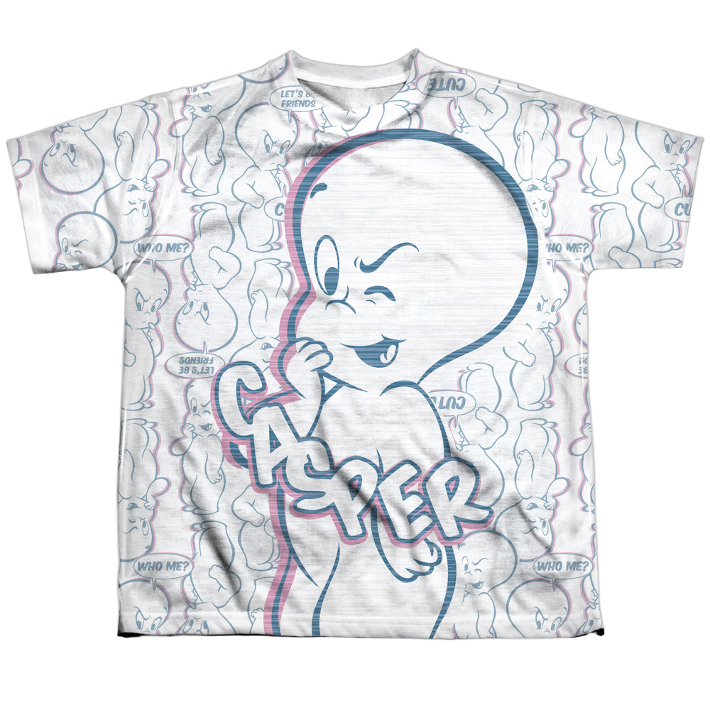 Casper the Friendly Ghost Friendly Ghost - Youth All-Over Print T-Shirt