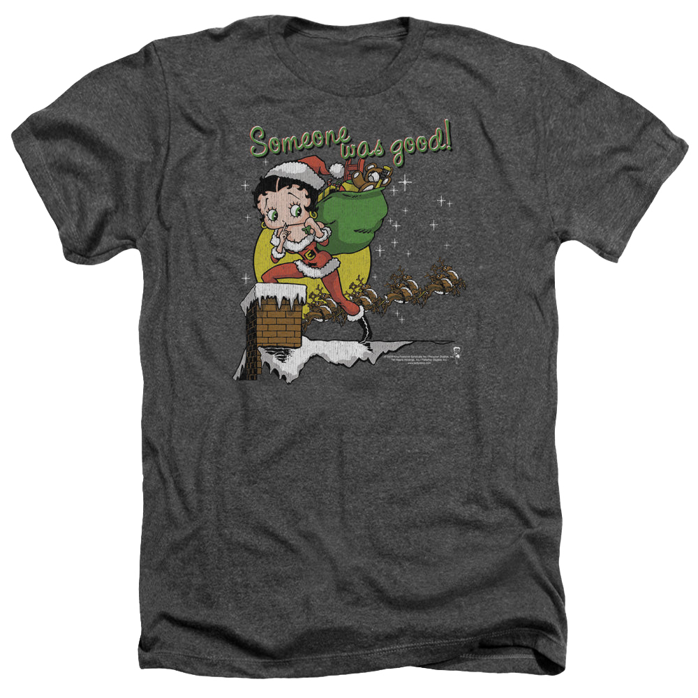 Betty Boop Chimney - Men's Heather T-Shirt