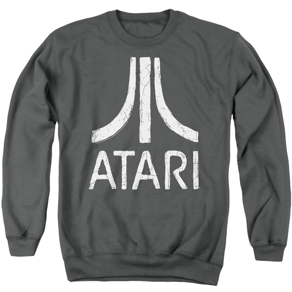 Atari Rough Logo - Men's Crewneck Sweatshirt Style003