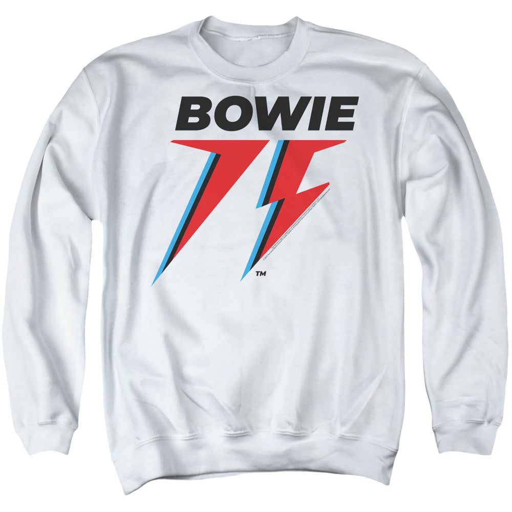 David Bowie Bowie 75 Logo - Men's Crewneck Sweatshirt