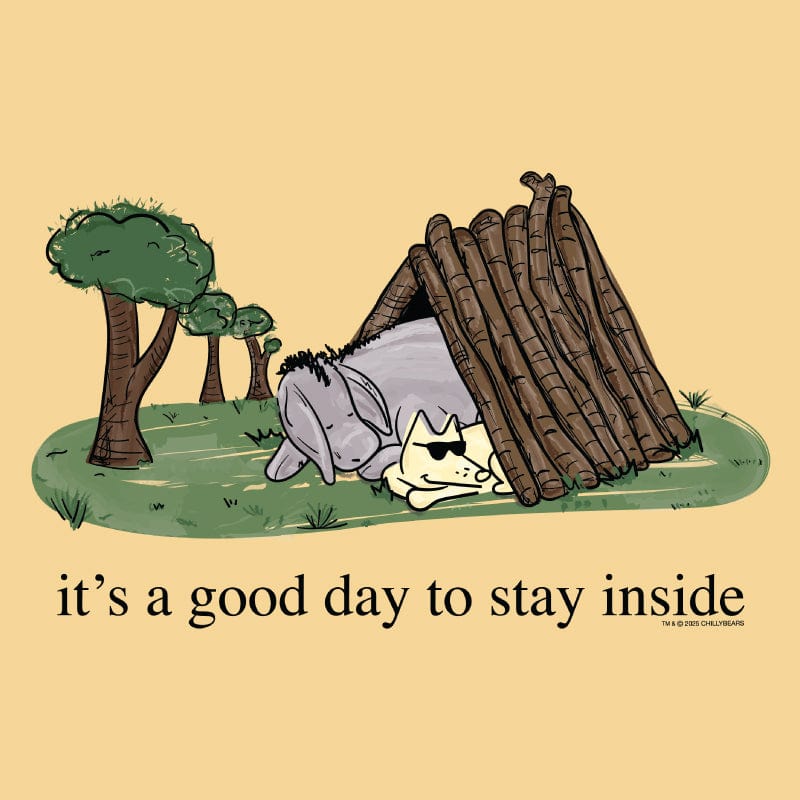 It's a Good Day to Stay Inside - Crewneck Sweatshirt