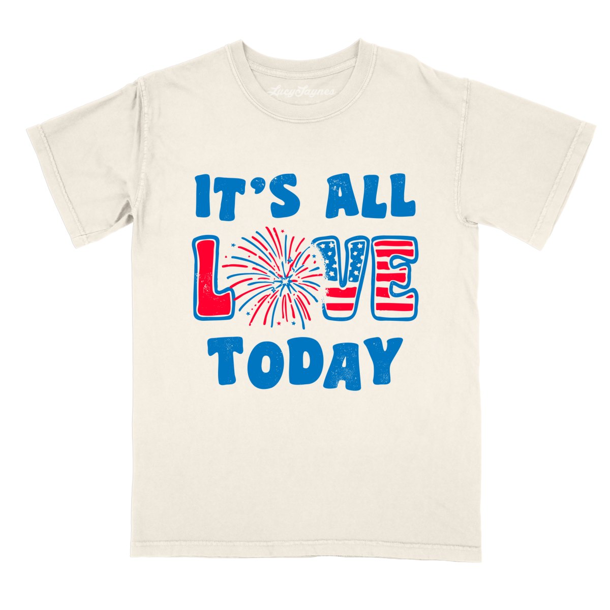 It's All Love Today - Comfort Colors Tee