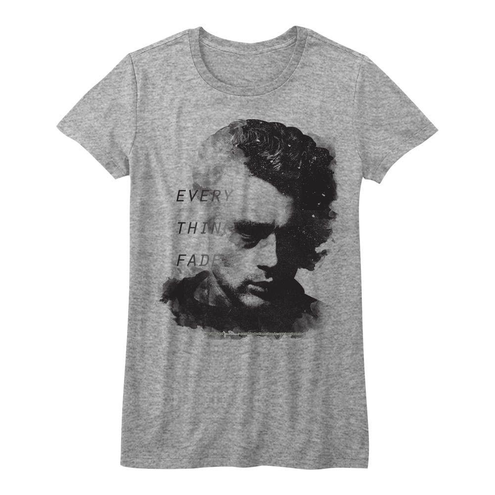 James Dean Everything Fades Womens T-Shirt