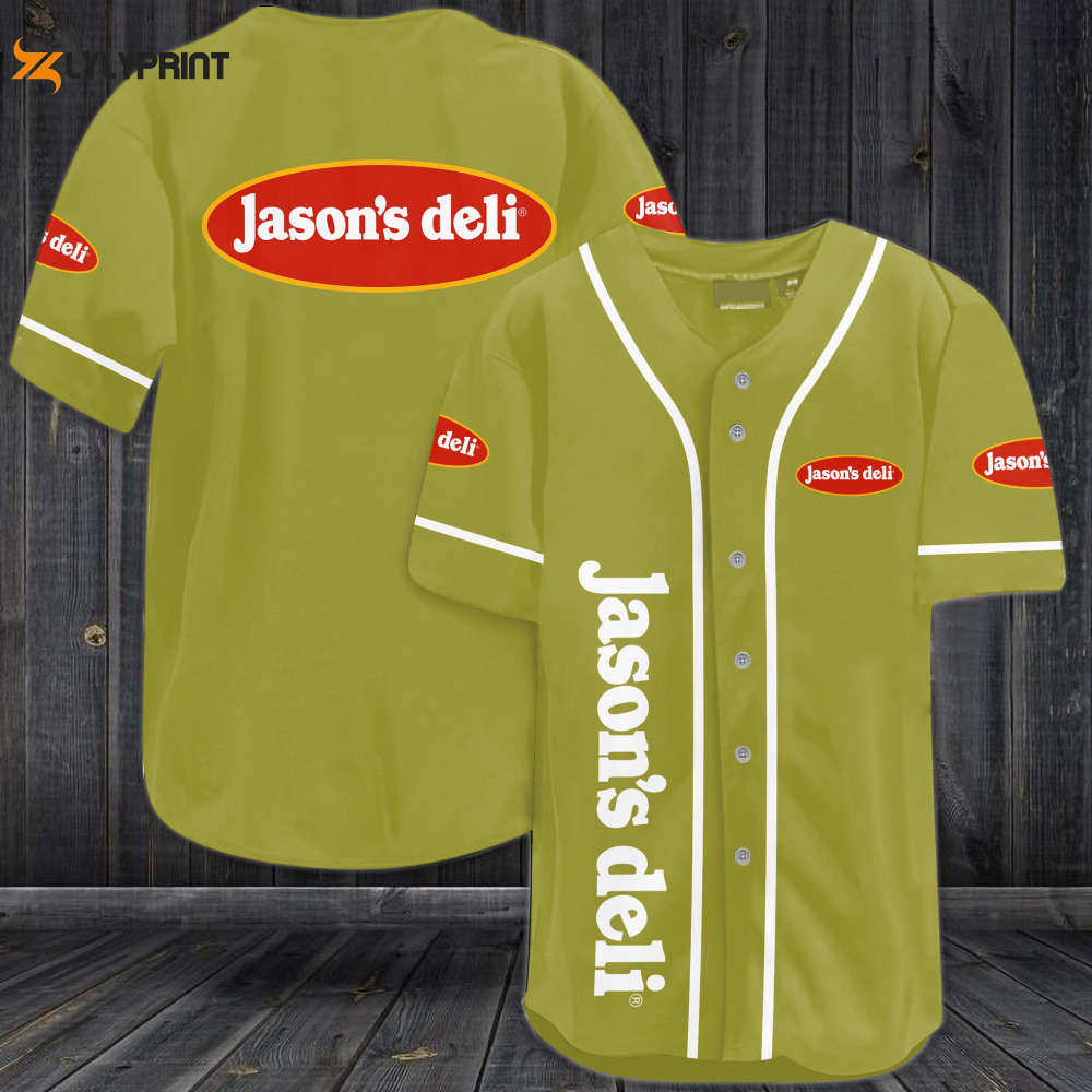 Jason's Deli Baseball Jersey - Gift for Men Women - lylyprint.com