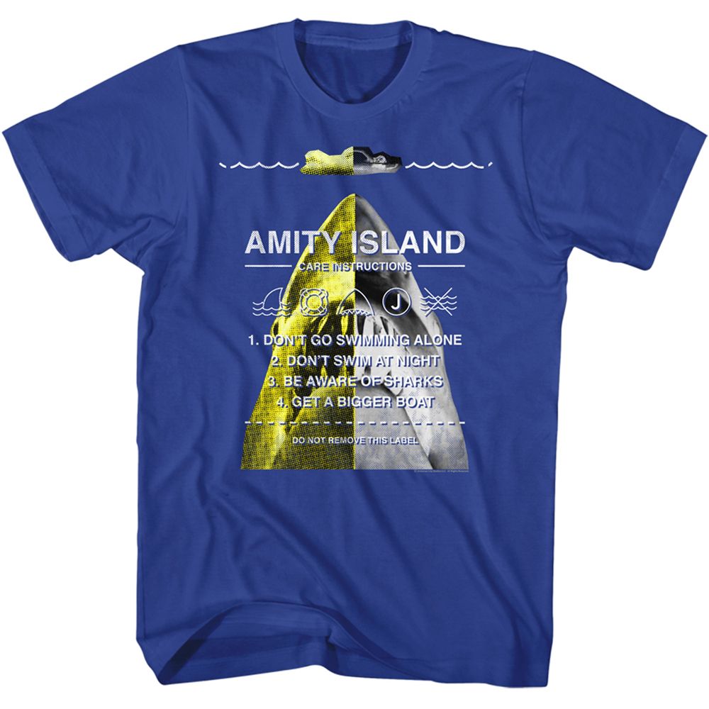 Jaws - Instruction Collage Boyfriend Tee