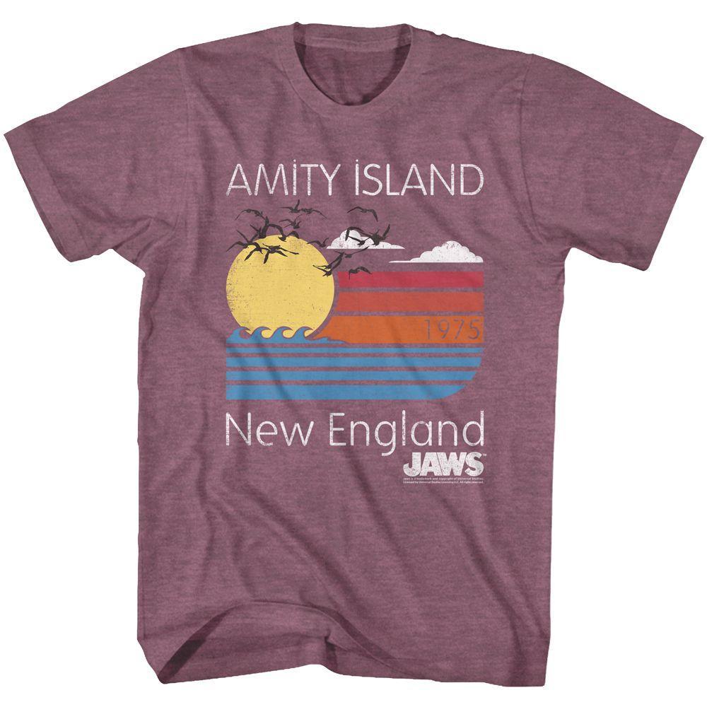 Jaws Sunset Boyfriend Tee