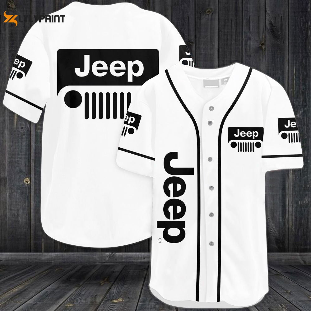 Jeep Baseball Jersey - Gift for Men Women - lylyprint.com