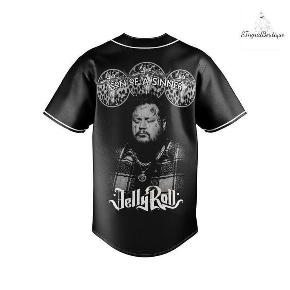 Jelly Roll Baseball Jersey For Men Women, Somebody Save Me - lylyprint.com
